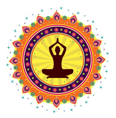 Yoga lotus duruş