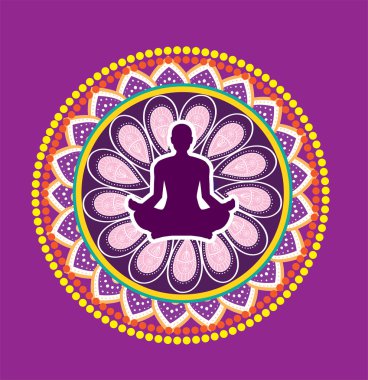 Yoga lotus duruş