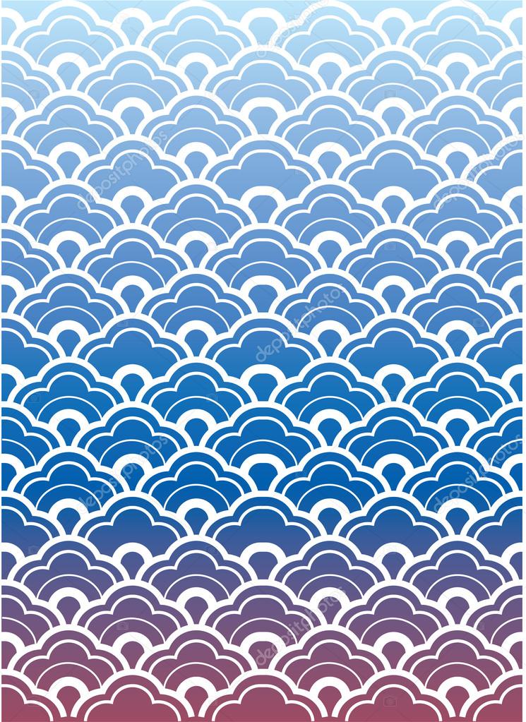 Japanese Wave Background