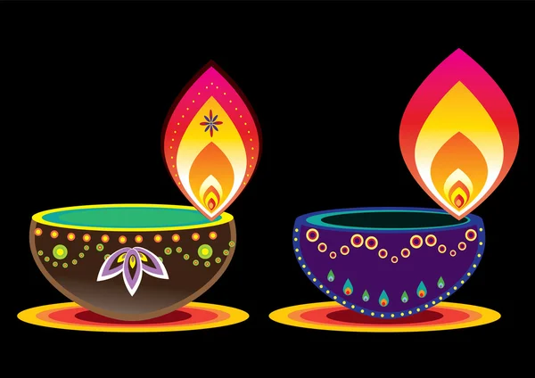 Icône du Nouvel An indien — Image vectorielle