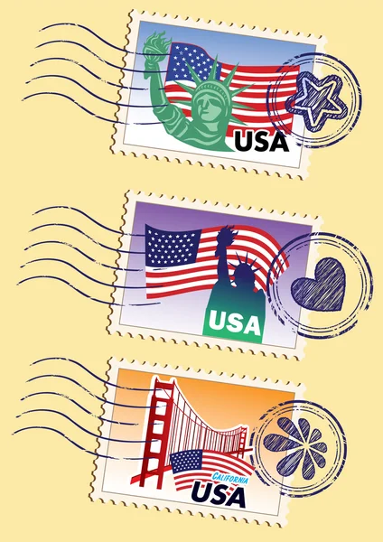 Stempel Rechtenvrije Stockillustraties