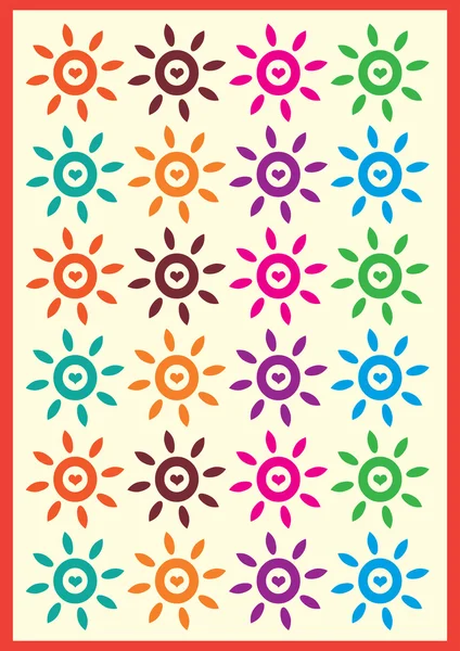 Flower pattern — Stock Vector