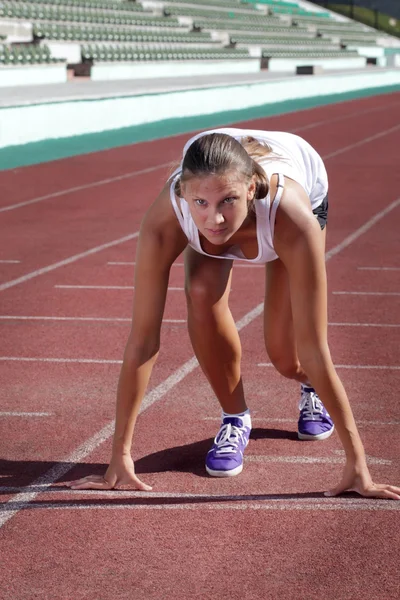 Start uitvoeren — Stockfoto