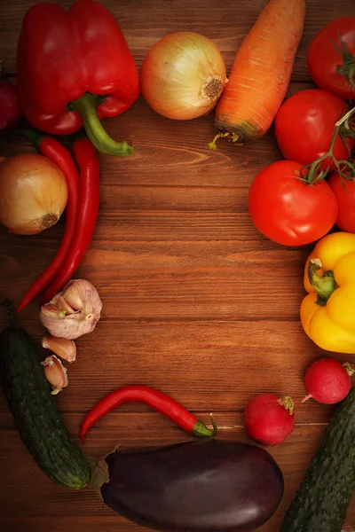 Vegetables on table — Stock Photo, Image