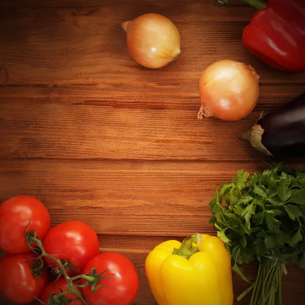 Vegetables  on table — Stock Photo, Image