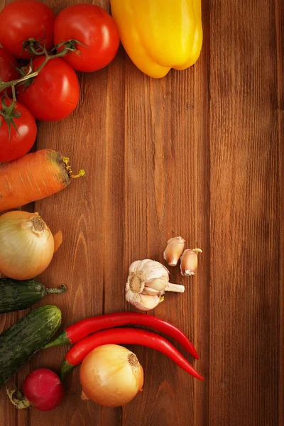 Groenten op tafel — Stockfoto