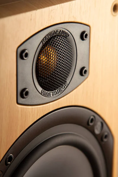 Belgorod Rusia Spt 2021 Acoustic Monitor Audio Sound Speakers Concepto —  Fotos de Stock