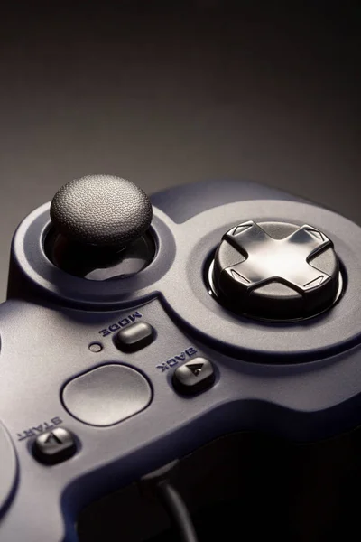 Game pad video controller, gamepad with sticks and buttons, Close Up