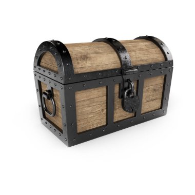 Büyük bir hazine sandığı.