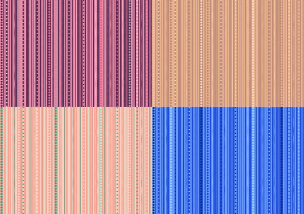 Бесшовный набор цветов фона — стоковый вектор