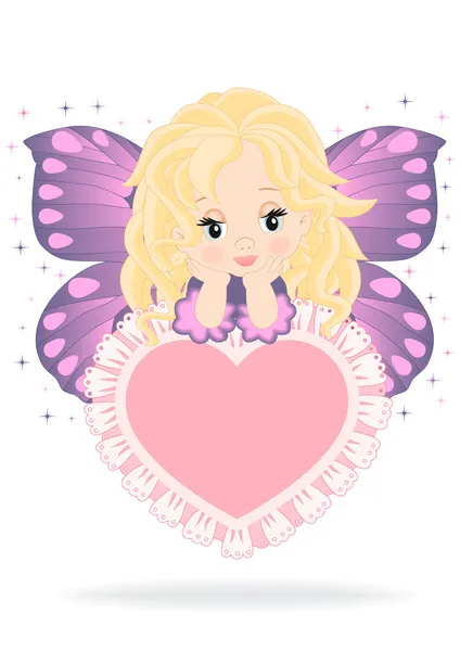 Magical fairy — Stock Vector