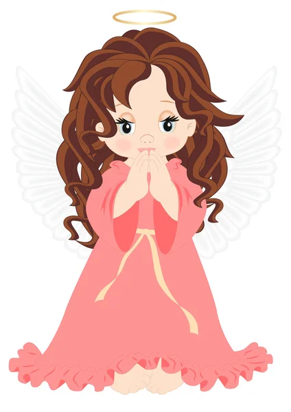 Little angel — Stock Vector