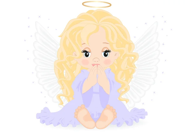 Little angel — Stock Vector