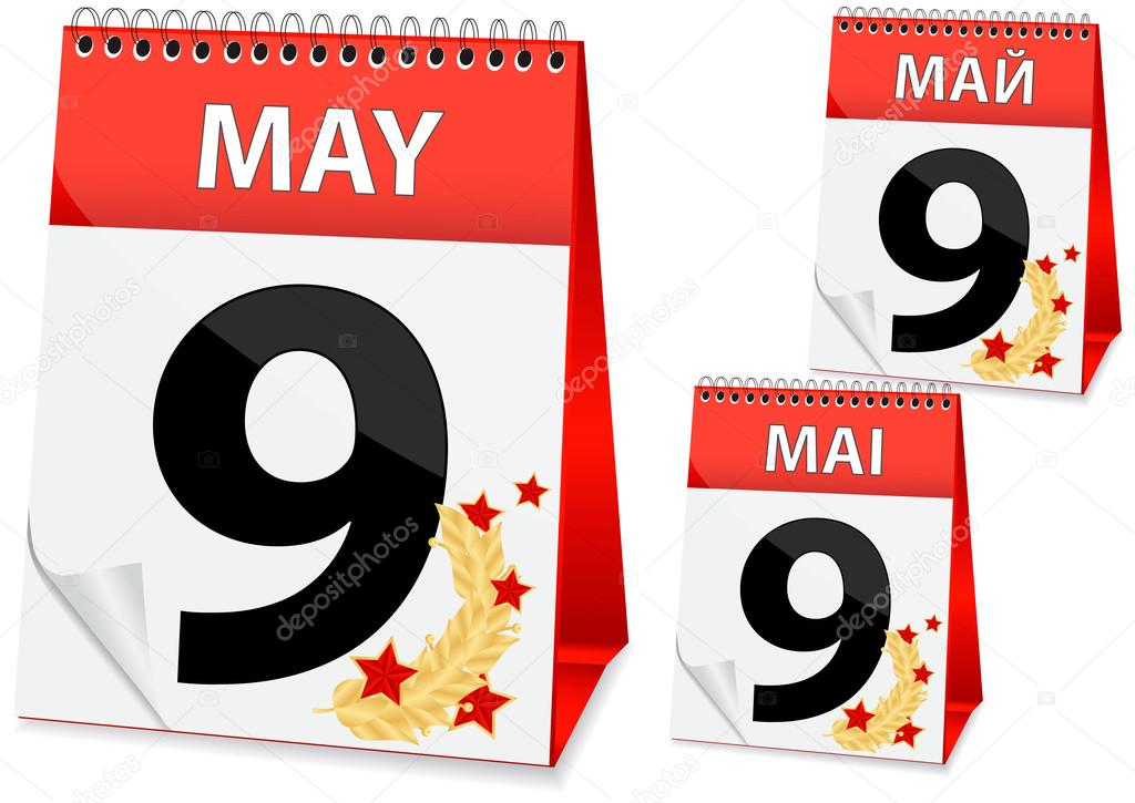 icon calendar for May 9