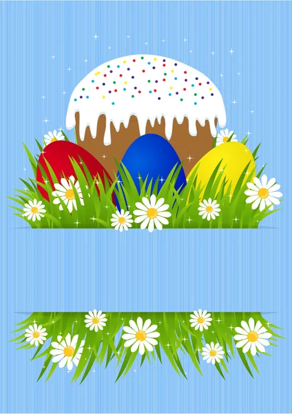 Greeting card for Easter — Stock Vector