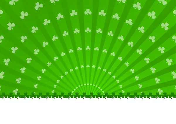 Üdvözlés kártya St. Patrick nap — Stock Vector