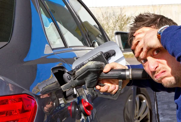 Sehr Hohe Treibstoffkosten — Stockfoto