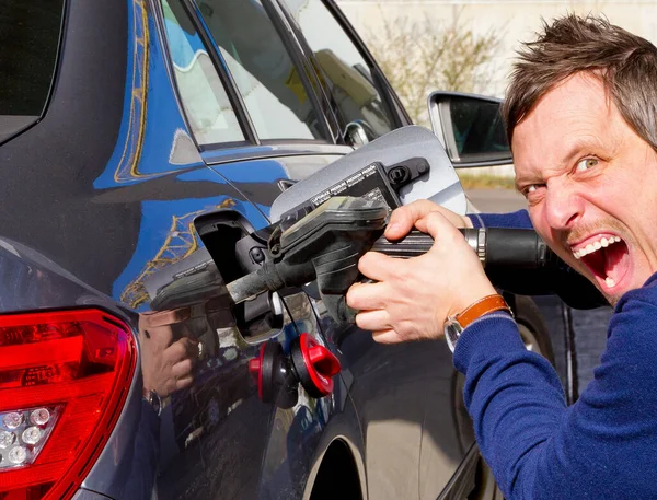 Sehr Hohe Treibstoffkosten — Stockfoto