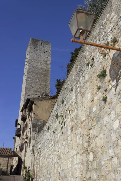 Torn i San Gimignano — Stockfoto