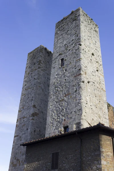 Věže San Gimignana — Stock fotografie
