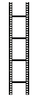 beyaz zemin üzerinde film karesi