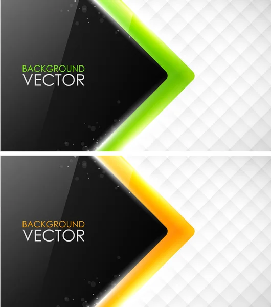 Abstraktní vektorové vizitky — Stockový vektor