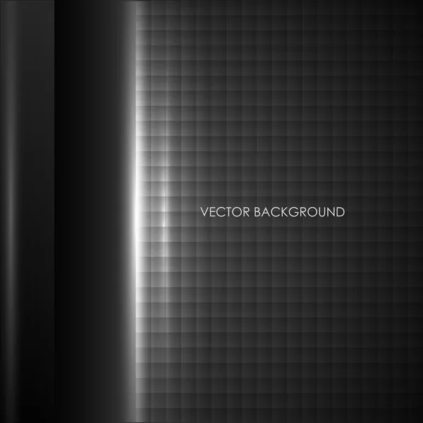 Fondo abstracto vector negro — Vector de stock