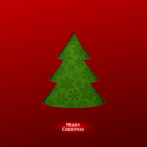 Kerstkaart — Stockvector