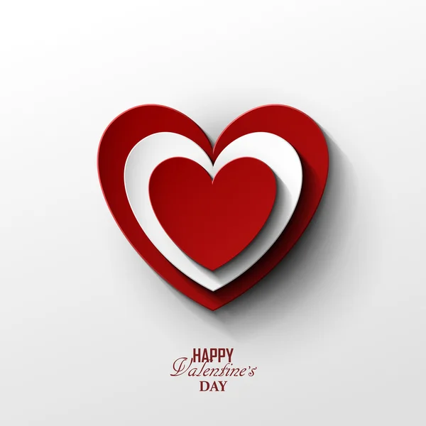 Fondo brillante día de San Valentín — Vector de stock