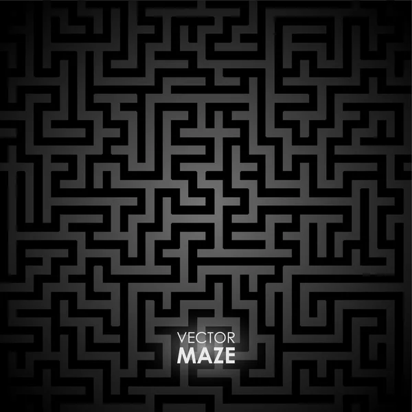 Vector background with maze. Seamless pattern. — Stock Vector