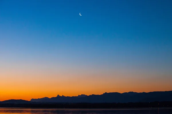 ジュネーブ湖の日の出 — ストック写真