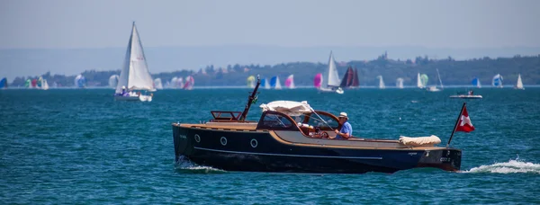 Sailboat and Yacht — Stock Photo, Image