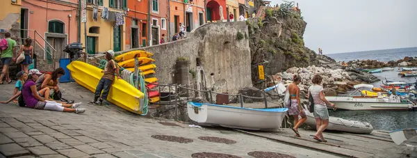 Riomaggiore, Itália — Fotografia de Stock