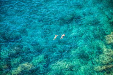 Deniz manzarası soyut / arka plan