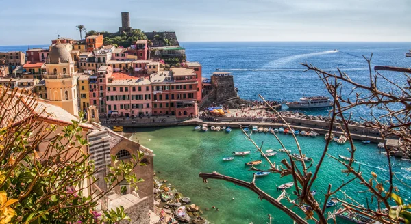 Vernazza, cinque terre, Italien — Stockfoto