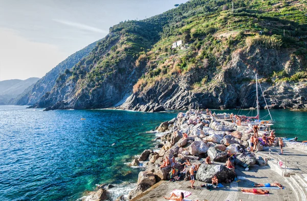 Vernazza, Liguria, Olaszország — Stock Fotó