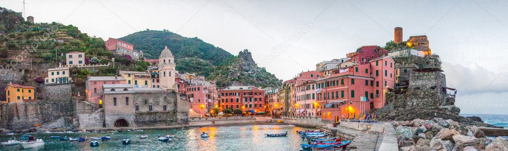 Colorful Building, Vernazza, Cinque Terre, Italy