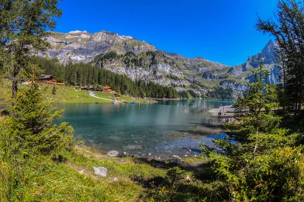 Lake oeschinen / oeschinensee, İsviçre IV — Stok fotoğraf