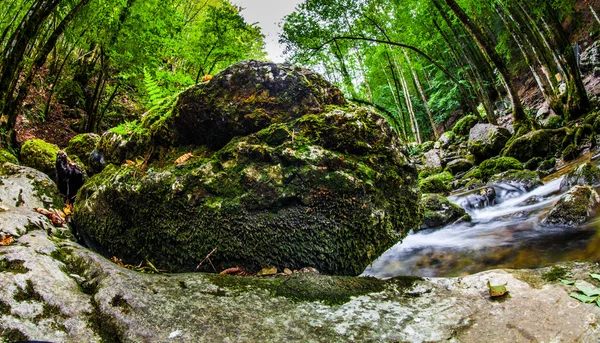 Jura Mountain Riverscape, Francia —  Fotos de Stock