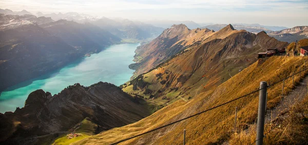 Bernese Alps and Lake Brienz — Stock Photo, Image