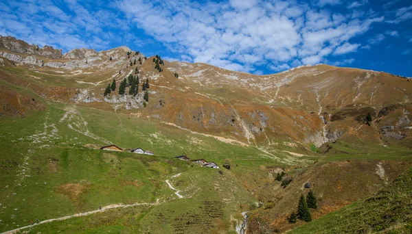 Albergues Montaña Suiza —  Fotos de Stock