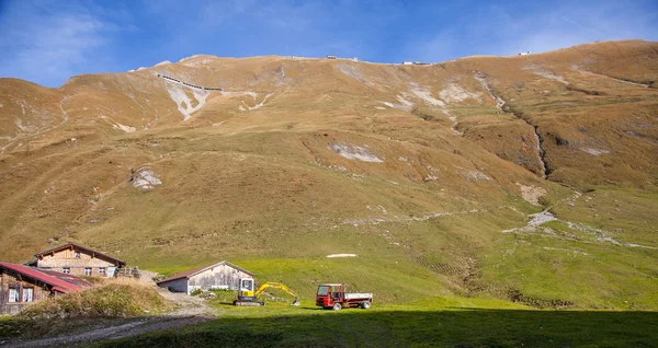 Swiss mountain Vandrarhem — Stockfoto