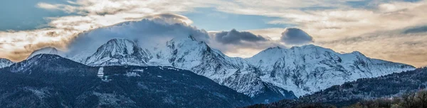 Mont Blanc e Lake Passy, França — Fotografia de Stock