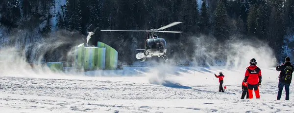 Hubschrauberrundflug — Stockfoto