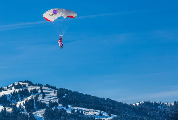 2013 35th Hot Air Balloon Festival, Suíça — Fotografia de Stock