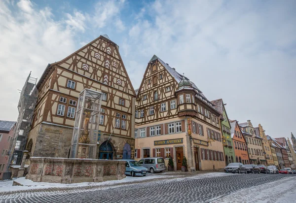 Rothenburg ob der Tauber, Almanya — Stok fotoğraf