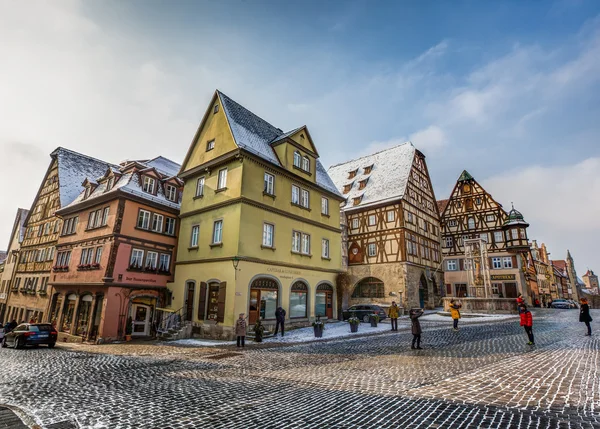 Rothenburg ob der Tauber，德国 — 图库照片