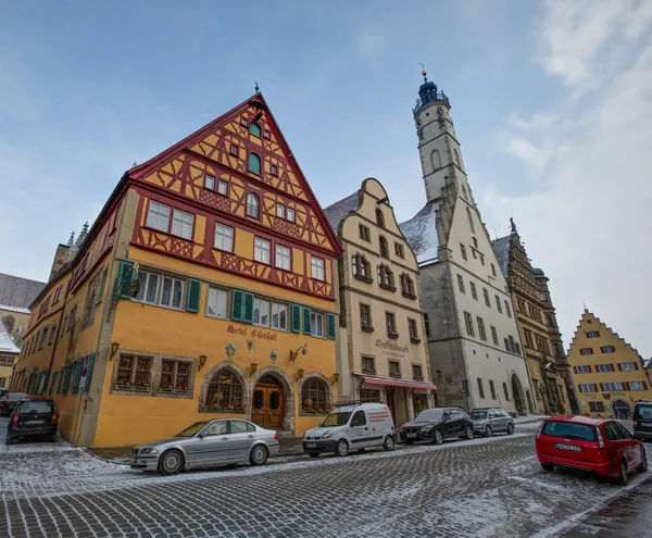 Rothenburg ob der Tauber，德国 — 图库照片