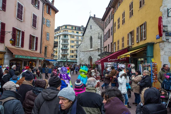 Carnaval Venitien d 'Annecy 2013 — Fotografia de Stock