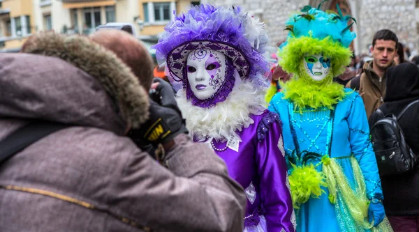 Carnaval Venitien d' Annecy 2013 — Stockfoto